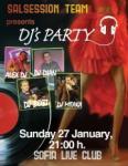 27 ������: SALSESSION TEAM presents DJ'S PARTY